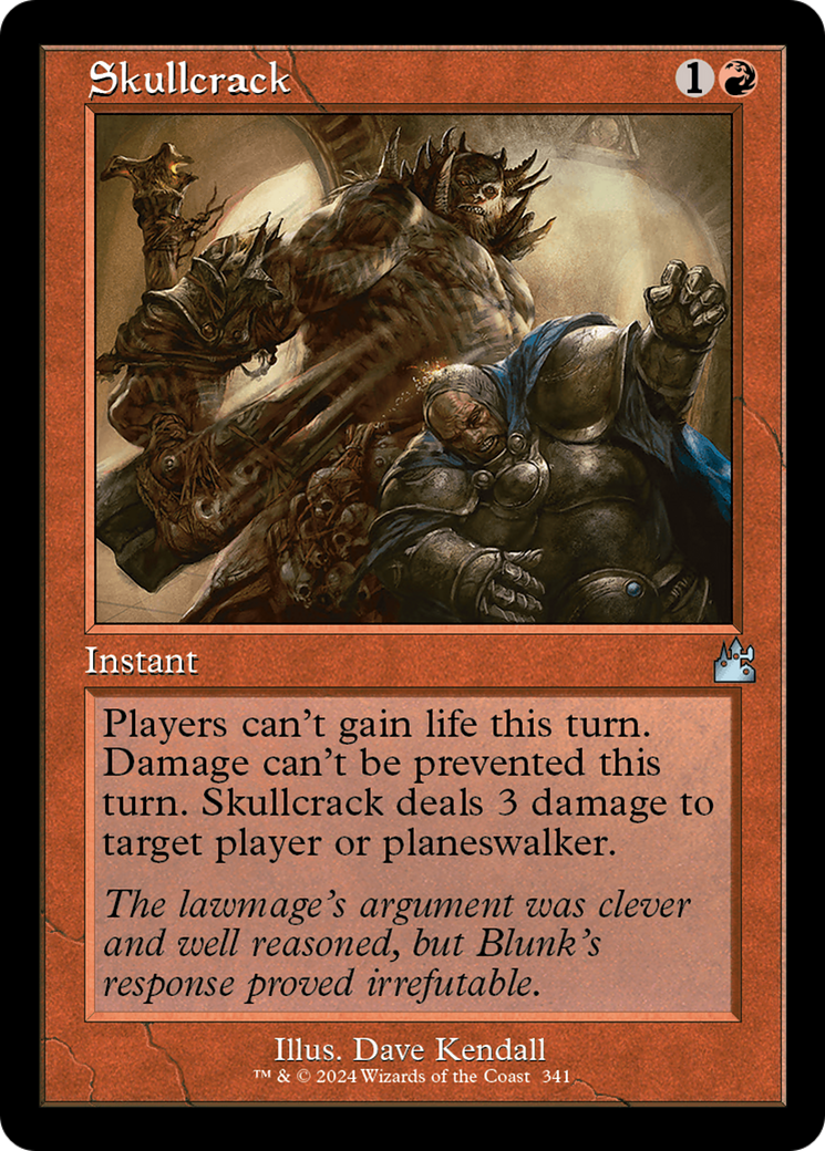Skullcrack (Retro Frame) [Ravnica Remastered] | Gaming Infinity