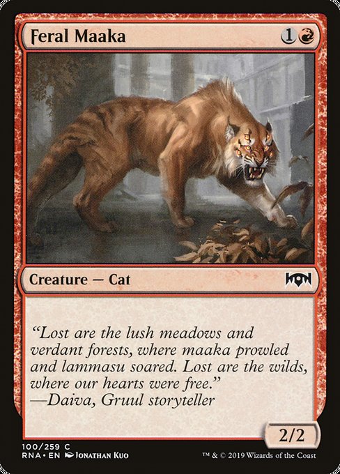 Feral Maaka [Ravnica Allegiance] | Gaming Infinity