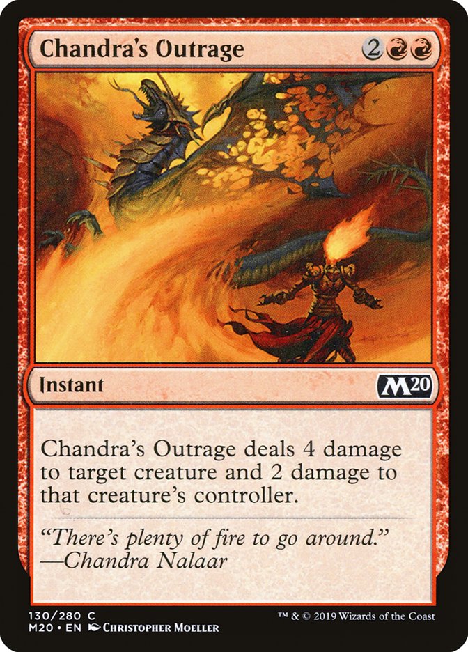 Chandra's Outrage [Core Set 2020] | Gaming Infinity