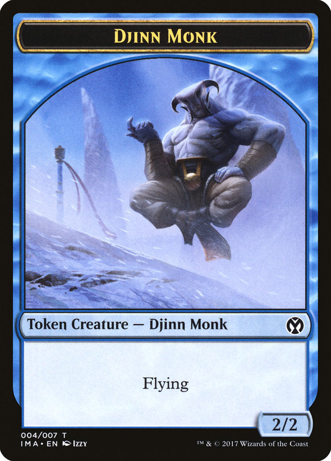 Djinn Monk [Iconic Masters Tokens] | Gaming Infinity