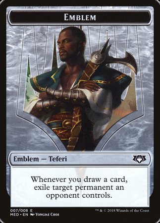 Emblem - Teferi, Hero of Dominaria [Mythic Edition Tokens] | Gaming Infinity