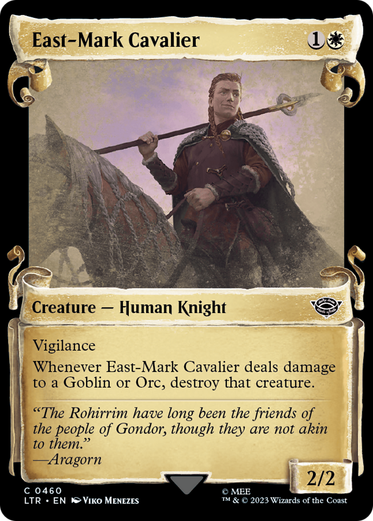 East-Mark Cavalier [The Lord of the Rings: Tales of Middle-Earth Showcase Scrolls] | Gaming Infinity