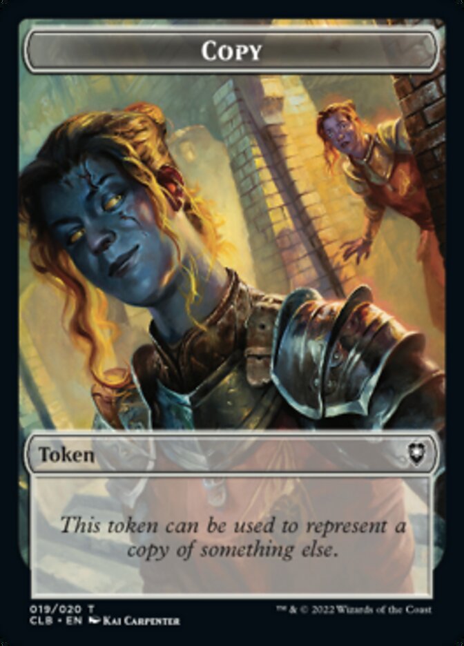 Rowan Kenrith Emblem // Copy Double-sided Token [Commander Legends: Battle for Baldur's Gate Tokens] | Gaming Infinity