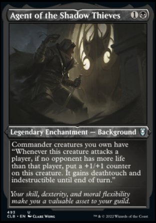 Agent of the Shadow Thieves (Foil Etched) [Commander Legends: Battle for Baldur's Gate] | Gaming Infinity