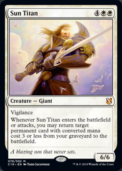 Sun Titan [Commander 2019] | Gaming Infinity