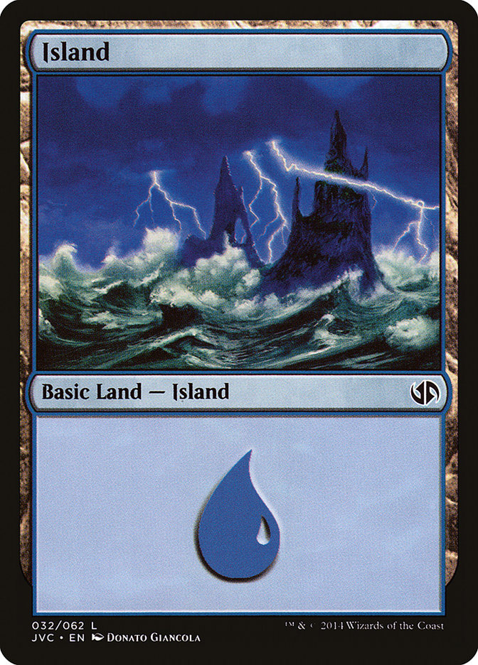 Island (32) [Duel Decks Anthology] | Gaming Infinity