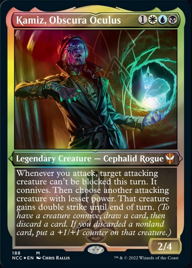 Kamiz, Obscura Oculus (Display Commander) [Streets of New Capenna Commander] | Gaming Infinity