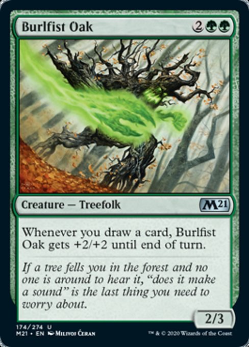 Burlfist Oak [Core Set 2021] | Gaming Infinity