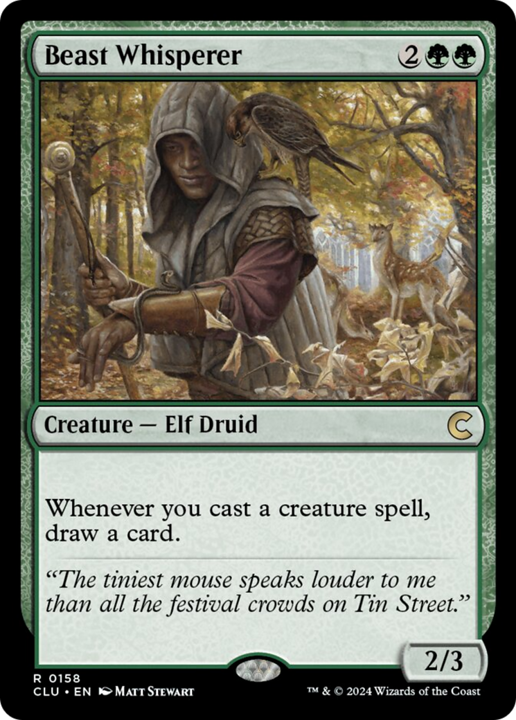 Beast Whisperer [Ravnica: Clue Edition] | Gaming Infinity