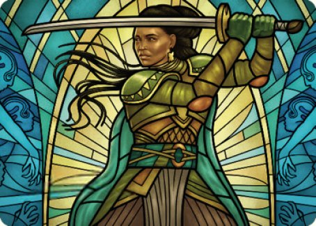 Shanna, Purifying Blade Art Card 2 [Dominaria United Art Series] | Gaming Infinity