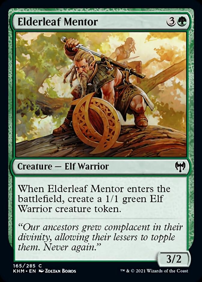 Elderleaf Mentor [Kaldheim] | Gaming Infinity