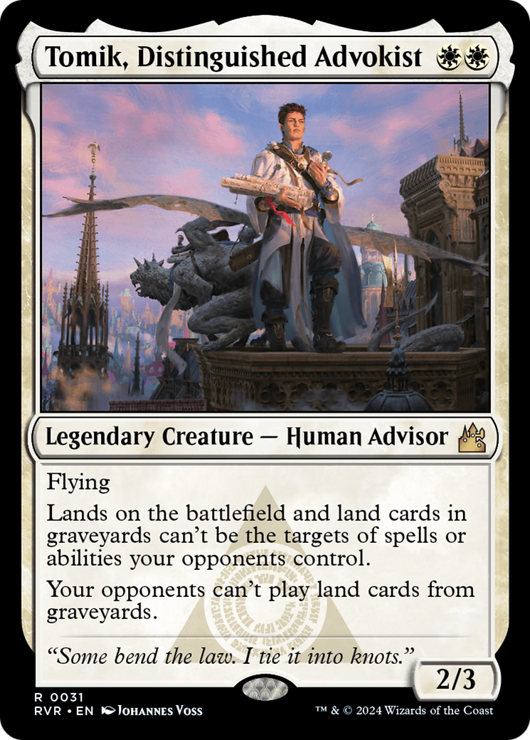 Tomik, Distinguished Advokist [Ravnica Remastered] | Gaming Infinity