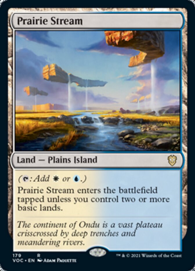 Prairie Stream [Innistrad: Crimson Vow Commander] | Gaming Infinity