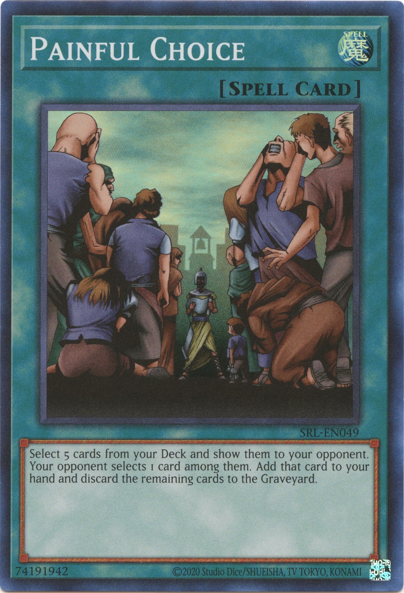 Painful Choice (25th Anniversary) [SRL-EN049] Super Rare | Gaming Infinity