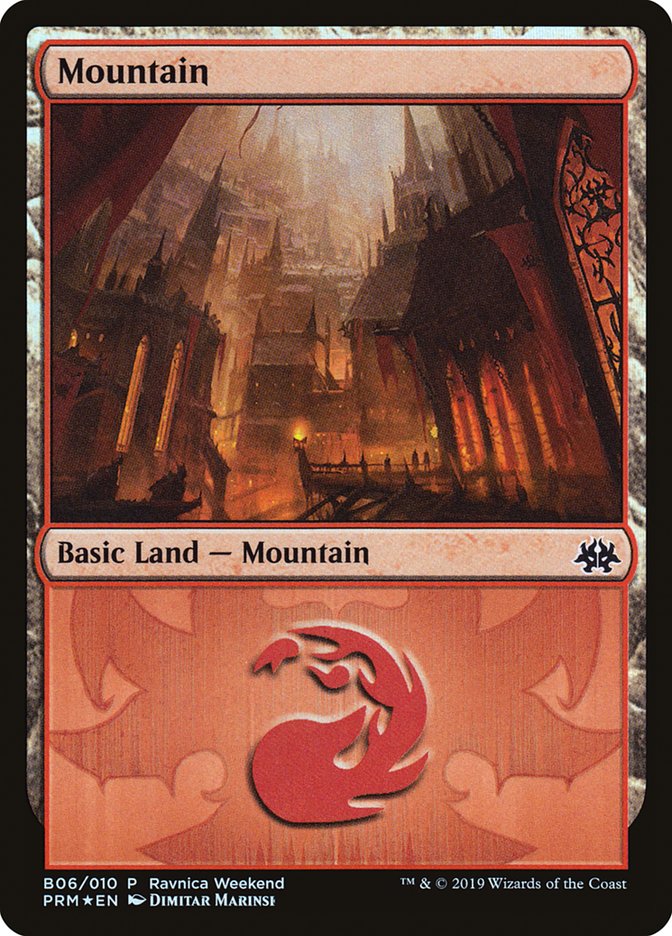 Mountain (B06) [Ravnica Allegiance Guild Kit] | Gaming Infinity