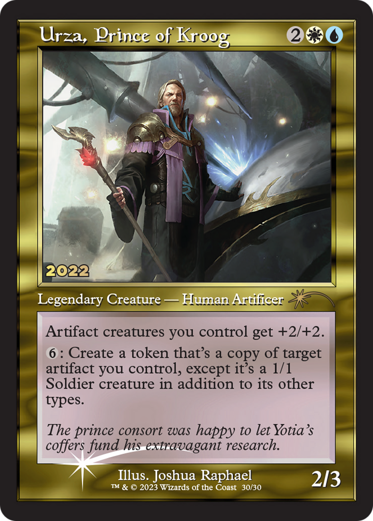 Urza, Prince of Kroog [30th Anniversary Promos] | Gaming Infinity