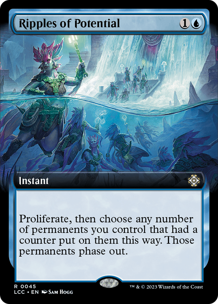 Ripples of Potential (Extended Art) [The Lost Caverns of Ixalan Commander] | Gaming Infinity