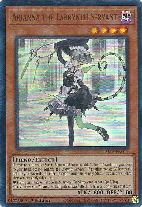 Arianna the Labrynth Servant [TAMA-EN017] Ultra Rare | Gaming Infinity