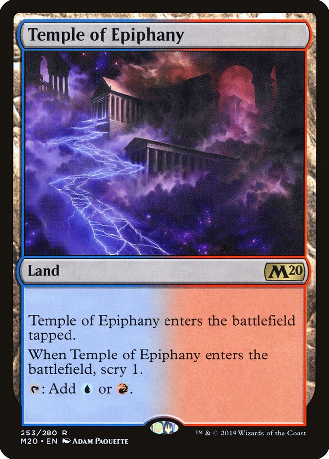 Temple of Epiphany [Core Set 2020] | Gaming Infinity