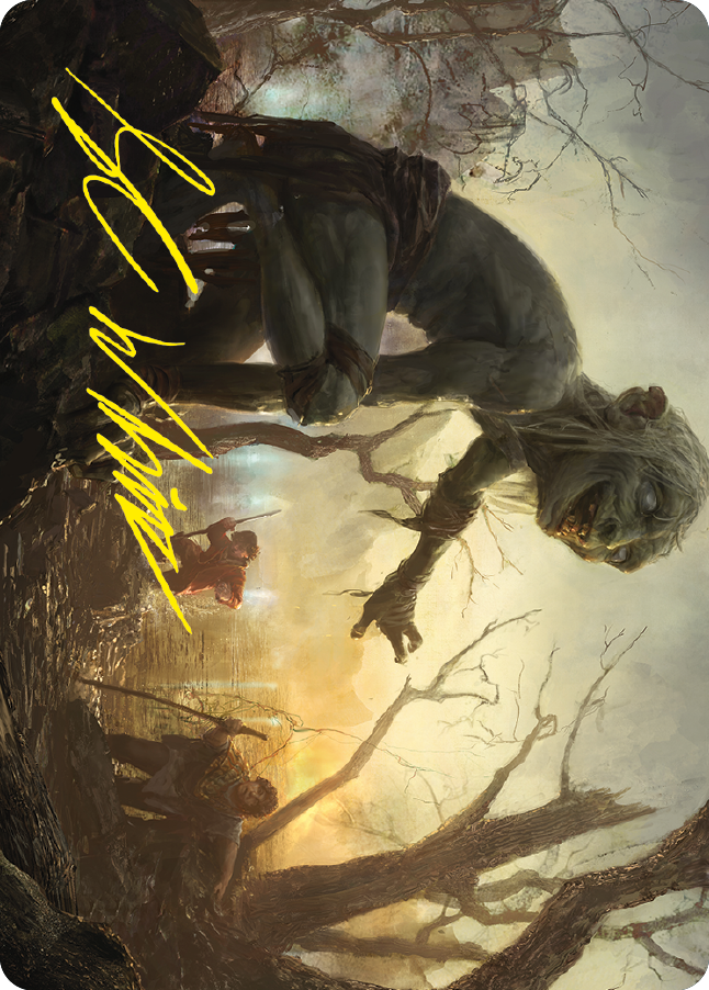 Smeagol, Helpful Guide Art Card (Gold-Stamped Signature) [The Lord of the Rings: Tales of Middle-earth Art Series] | Gaming Infinity