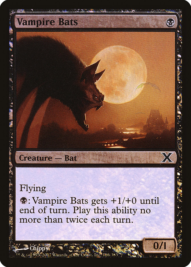 Vampire Bats (Premium Foil) [Tenth Edition] | Gaming Infinity