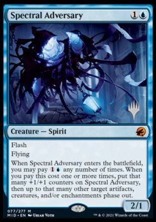 Spectral Adversary (Promo Pack) [Innistrad: Midnight Hunt Promos] | Gaming Infinity