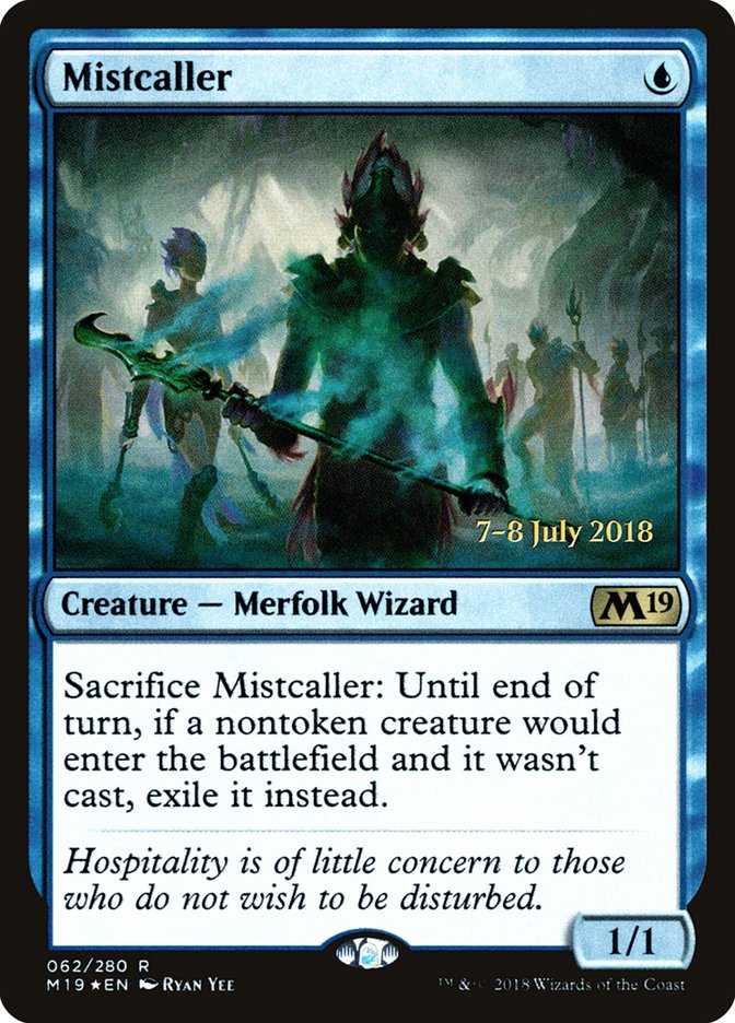 Mistcaller  [Core Set 2019 Prerelease Promos] | Gaming Infinity