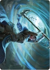 Sea Gate Stormcaller Art Card [Zendikar Rising Art Series] | Gaming Infinity