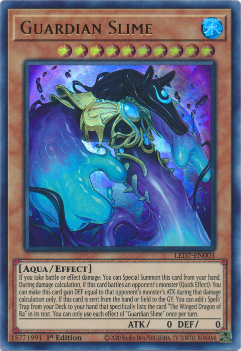 Guardian Slime [LED7-EN003] Ultra Rare | Gaming Infinity