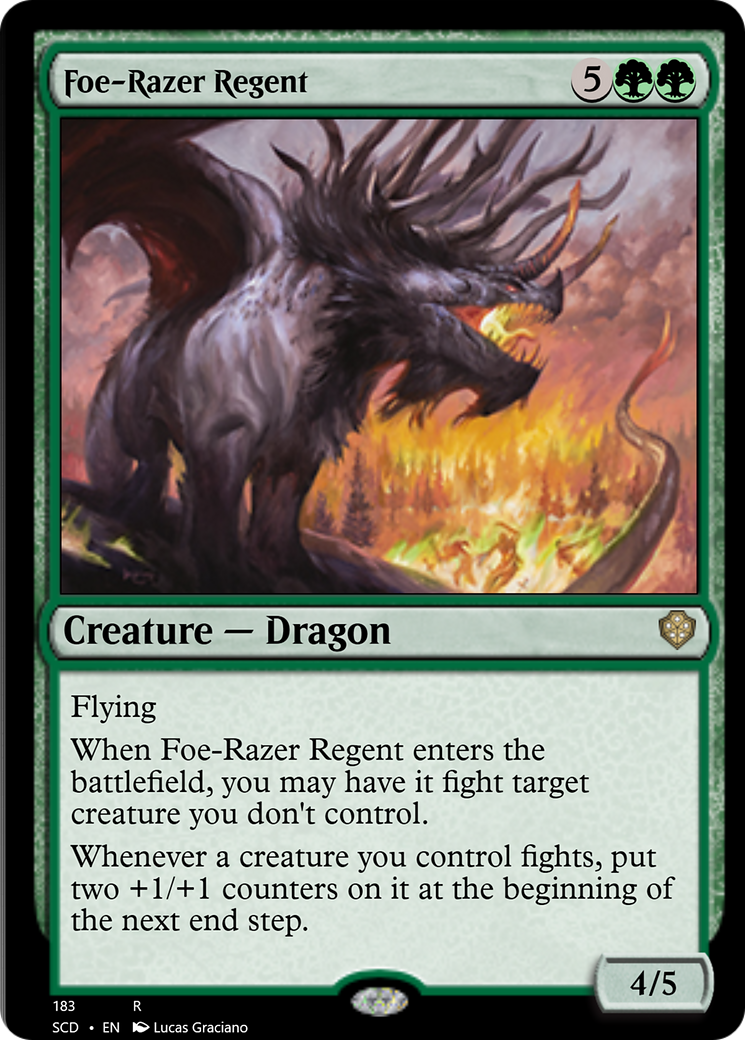 Foe-Razer Regent [Starter Commander Decks] | Gaming Infinity