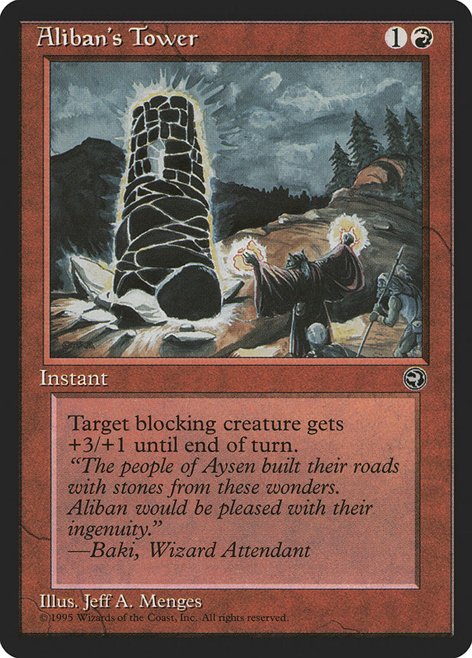 Aliban's Tower (Baki Flavor Text) [Homelands] | Gaming Infinity