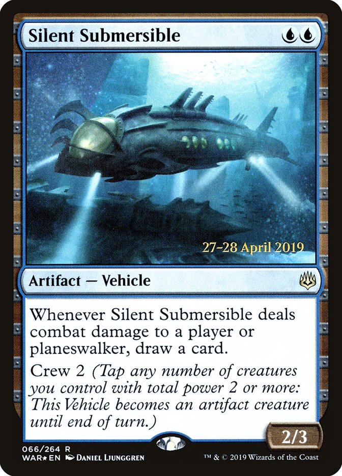 Silent Submersible  [War of the Spark Prerelease Promos] | Gaming Infinity