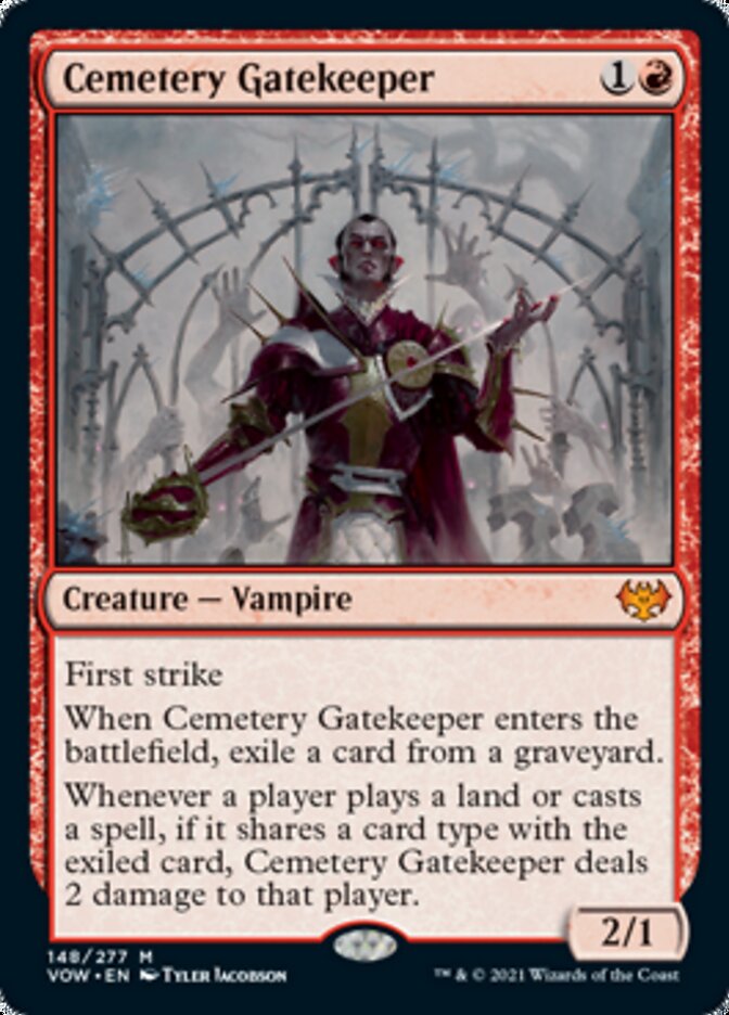 Cemetery Gatekeeper [Innistrad: Crimson Vow] | Gaming Infinity