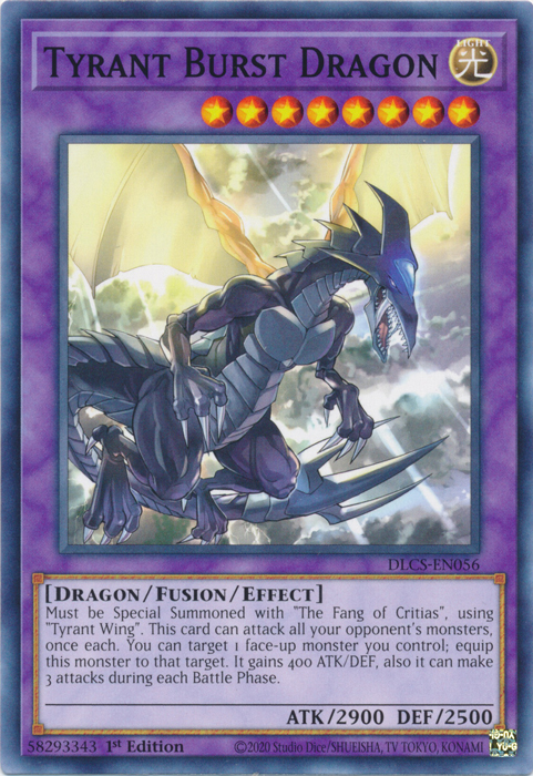 Tyrant Burst Dragon [DLCS-EN056] Common | Gaming Infinity