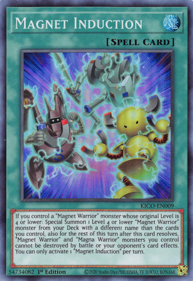 Magnet Induction (Super Rare) [KICO-EN009] Super Rare | Gaming Infinity