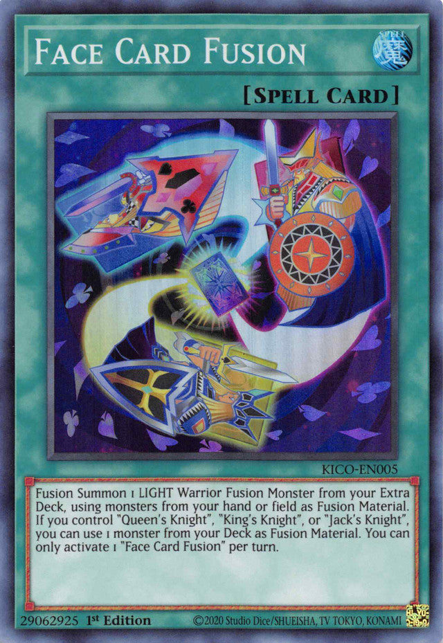Face Card Fusion (Super Rare) [KICO-EN005] Super Rare | Gaming Infinity