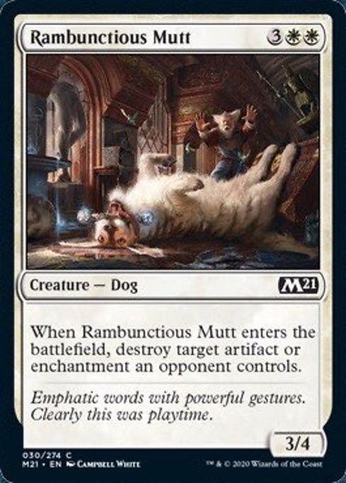 Rambunctious Mutt [Core Set 2021] | Gaming Infinity