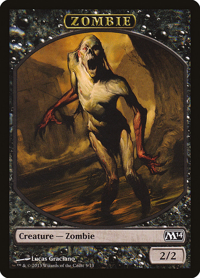 Zombie [Magic 2014 Tokens] | Gaming Infinity