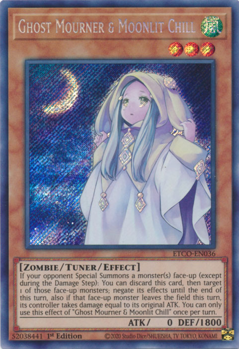 Ghost Mourner & Moonlit Chill [ETCO-EN036] Secret Rare | Gaming Infinity