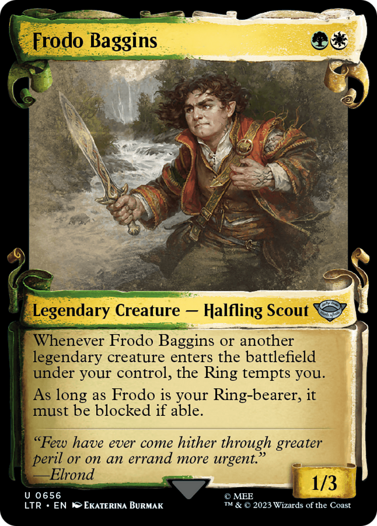 Frodo Baggins [The Lord of the Rings: Tales of Middle-Earth Showcase Scrolls] | Gaming Infinity