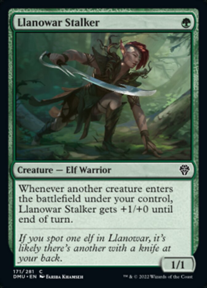 Llanowar Stalker [Dominaria United] | Gaming Infinity