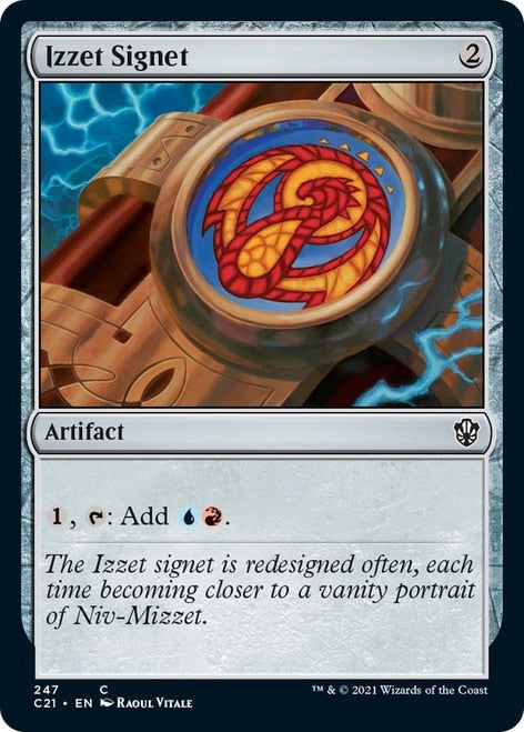 Izzet Signet [Commander 2021] | Gaming Infinity