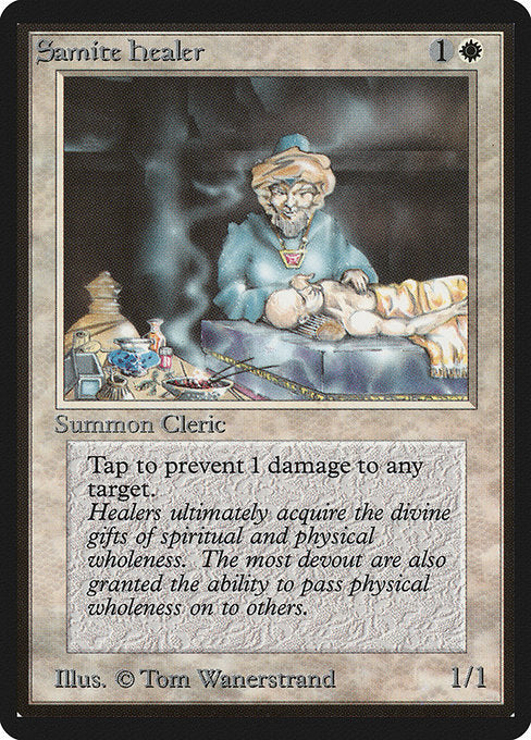 Samite Healer [Limited Edition Beta] | Gaming Infinity