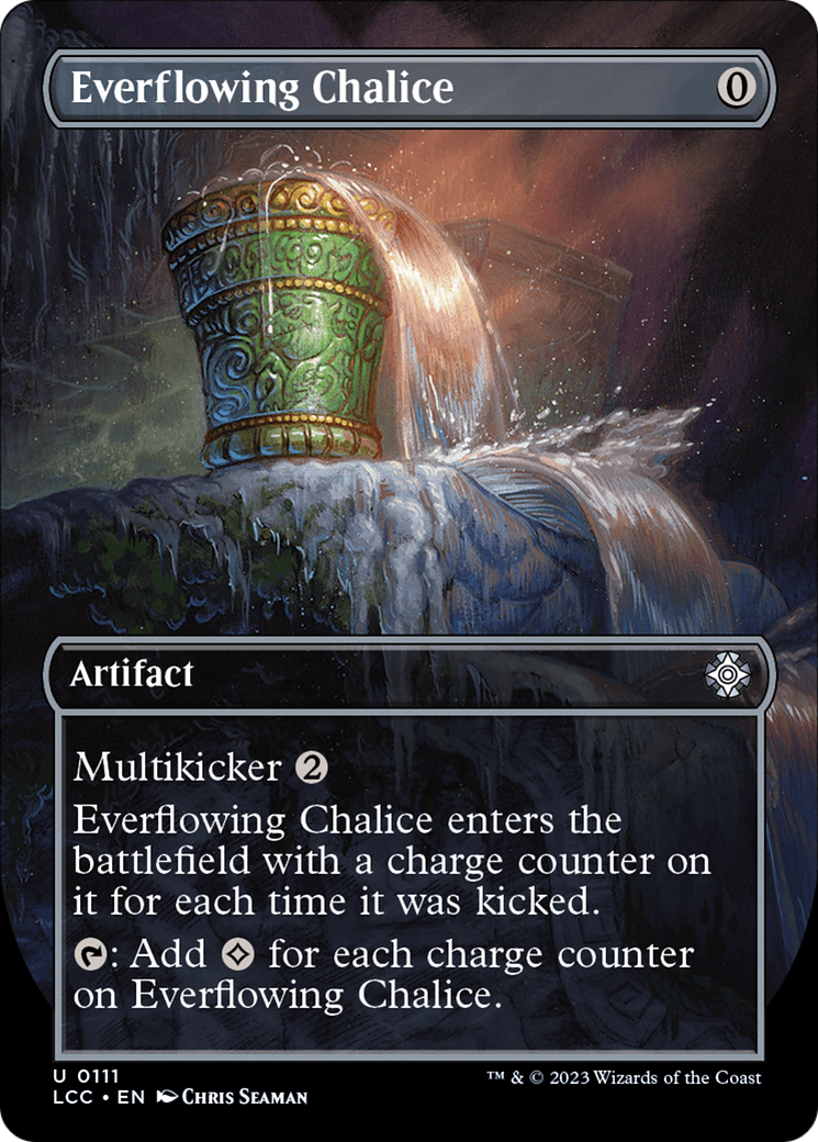 Everflowing Chalice (Borderless) [The Lost Caverns of Ixalan Commander] | Gaming Infinity