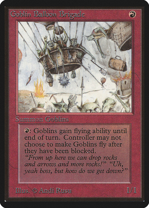Goblin Balloon Brigade [Limited Edition Beta] | Gaming Infinity