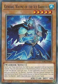 General Wayne of the Ice Barrier [SDFC-EN001] Common | Gaming Infinity