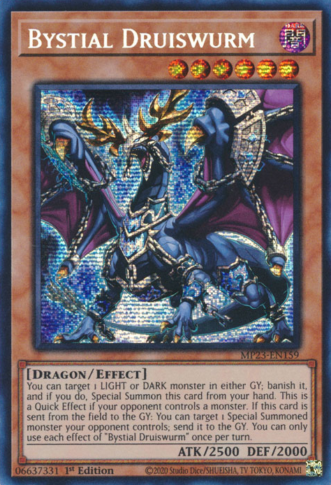 Bystial Druiswurm [MP23-EN159] Prismatic Secret Rare | Gaming Infinity