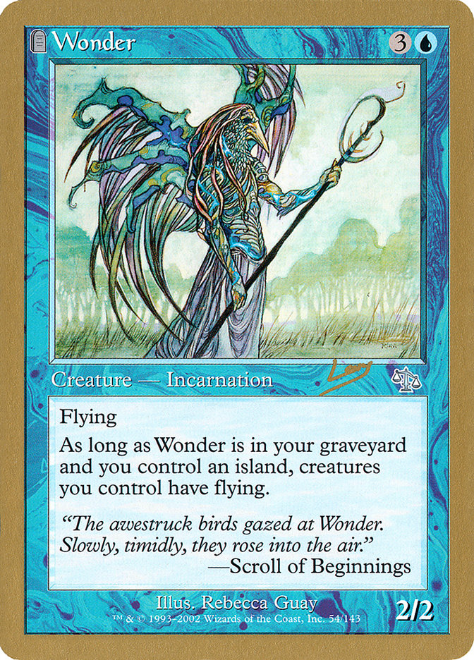 Wonder (Raphael Levy) [World Championship Decks 2002] | Gaming Infinity