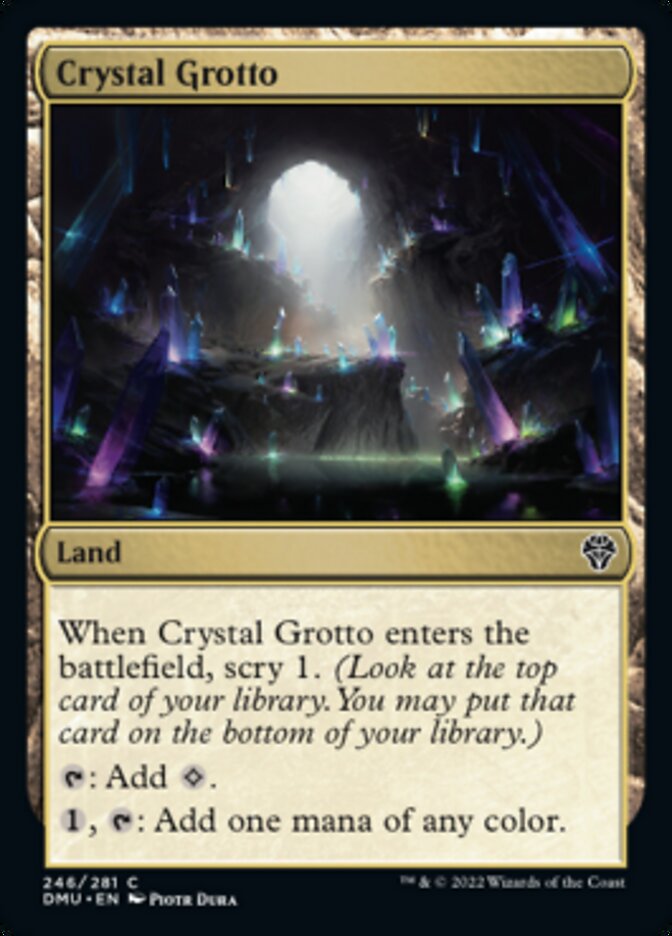 Crystal Grotto [Dominaria United] | Gaming Infinity