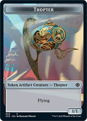 Cat Bird // Thopter Double-Sided Token [Starter Commander Decks] | Gaming Infinity